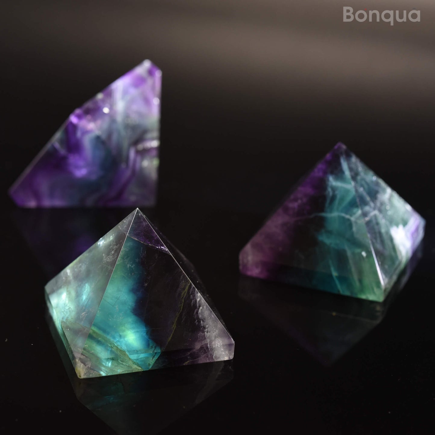 Pyramide en Fluorite