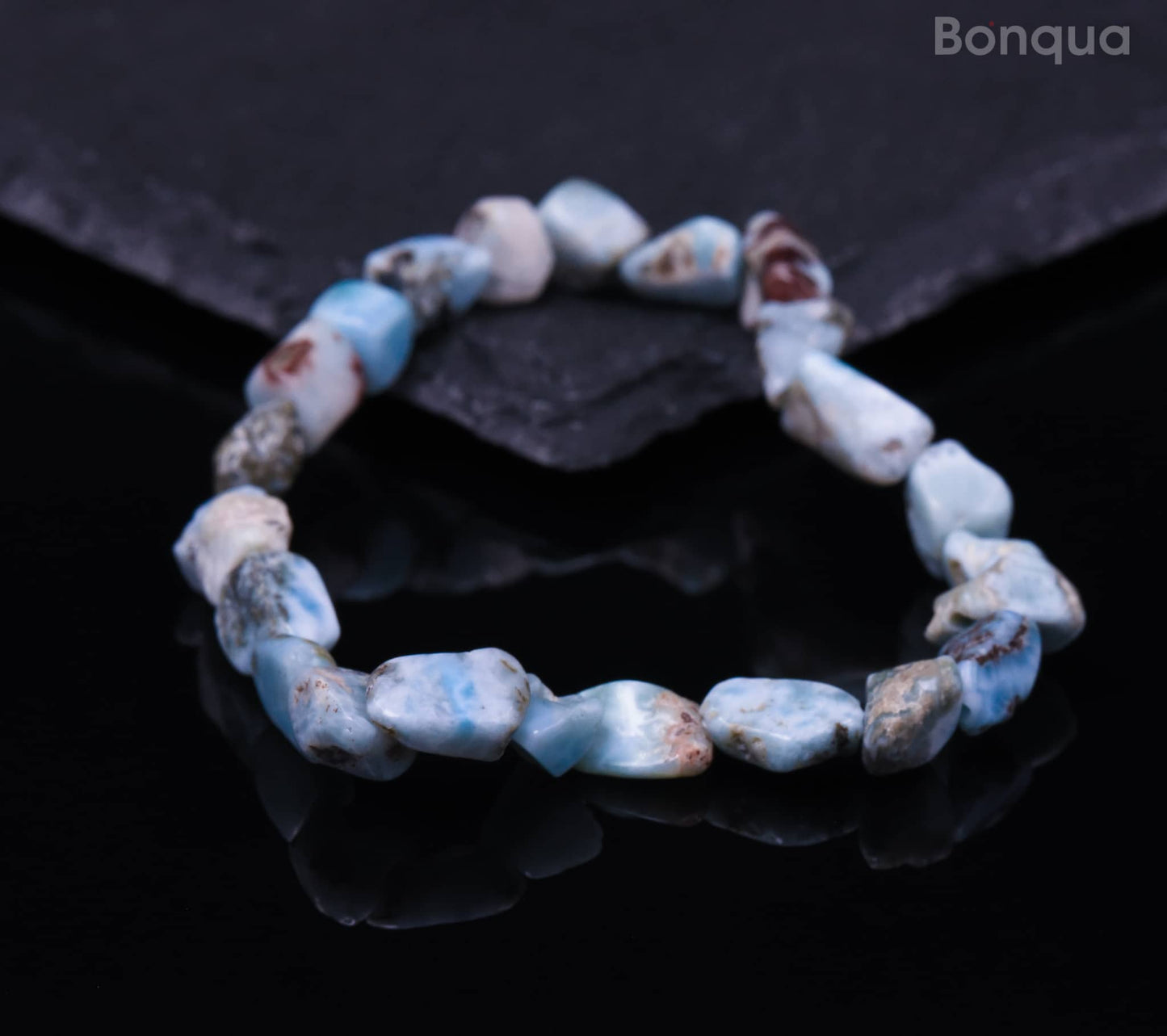 Bracelets Larimar Chips Baroque