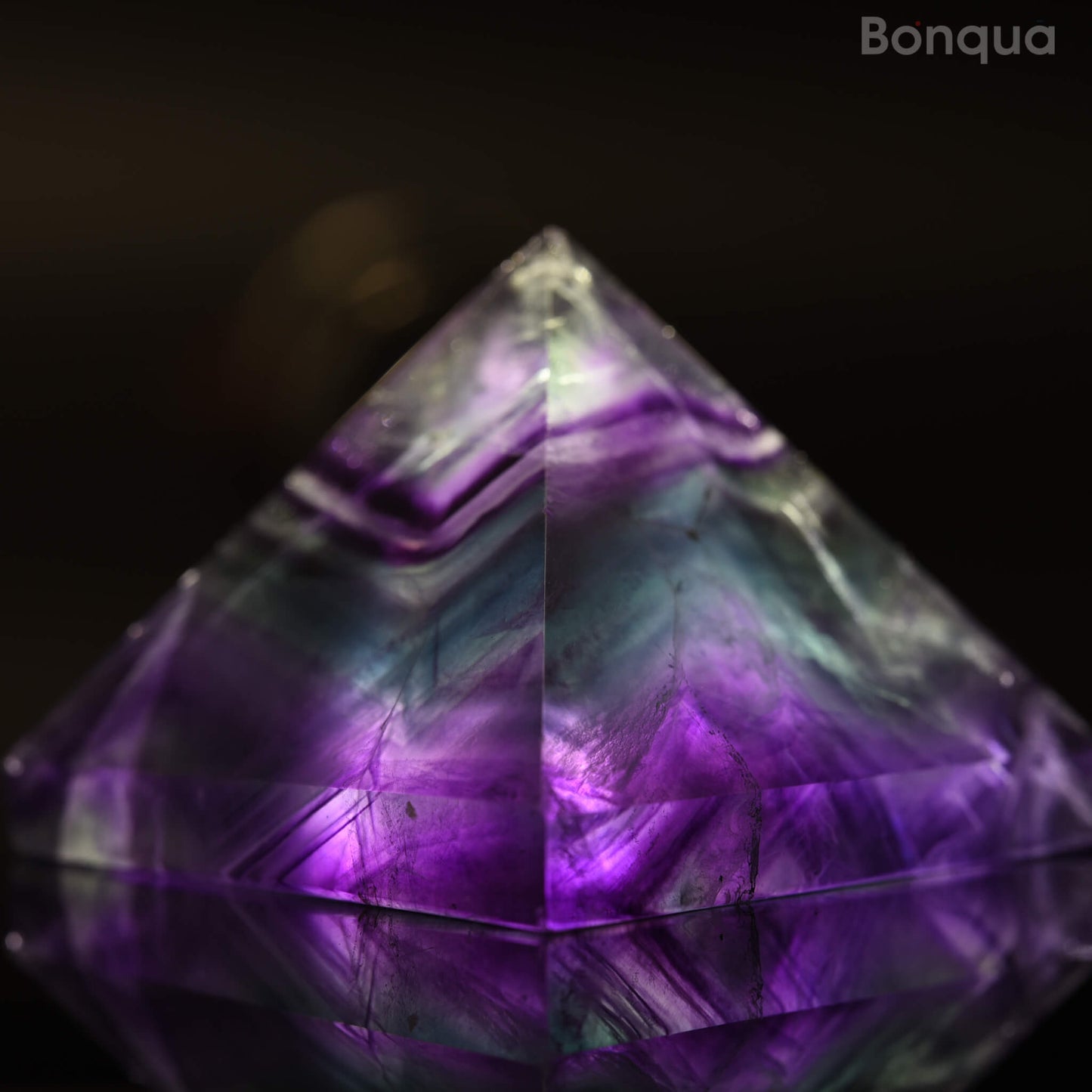 Pyramide en Fluorite