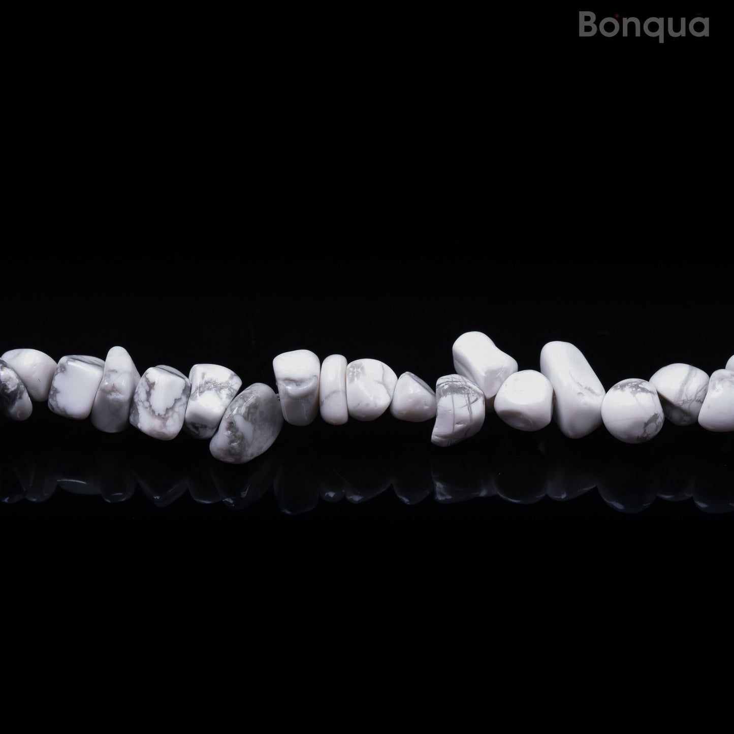 Fil de Chips Baroque en Howlite