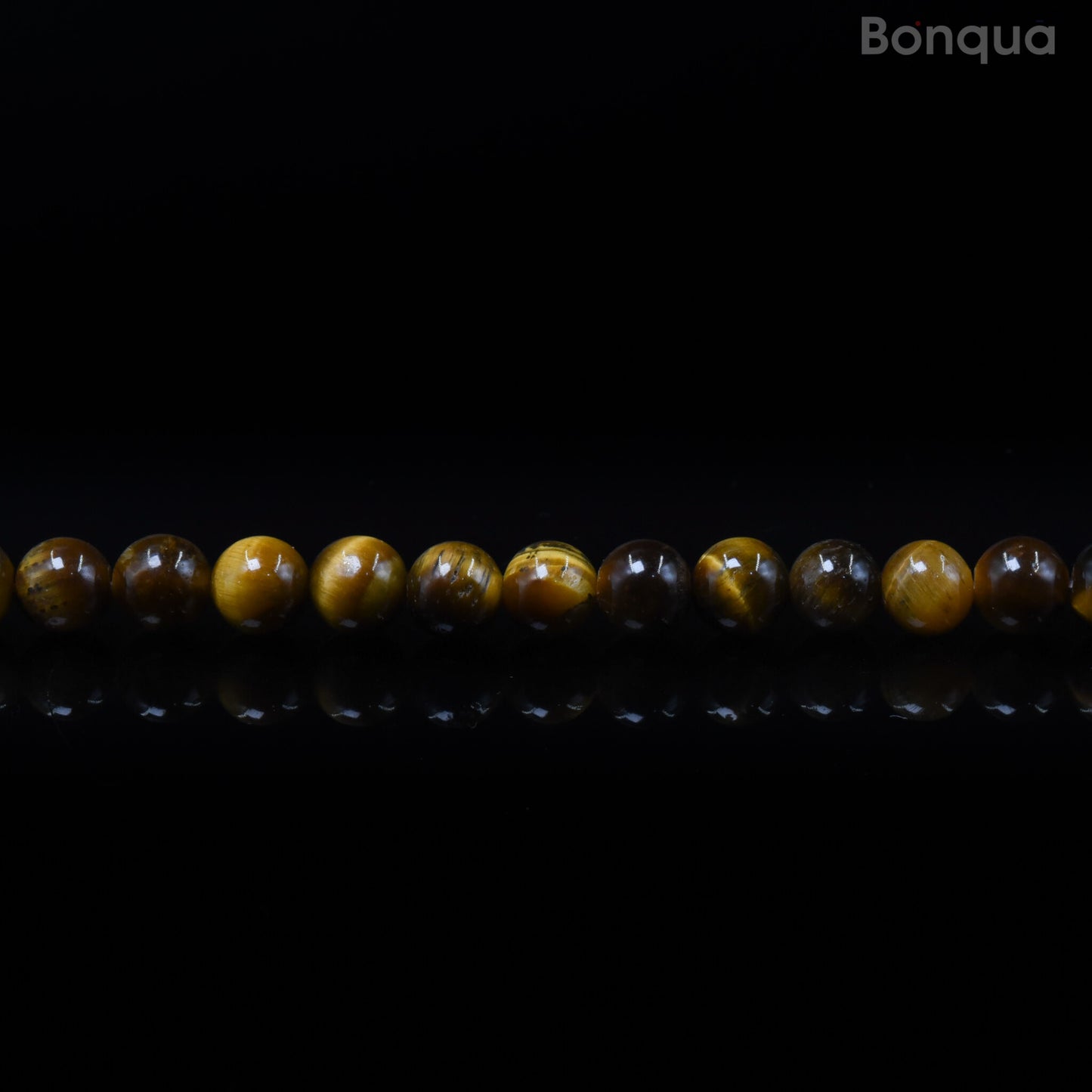 Perles Tigre eye AA- Ronde