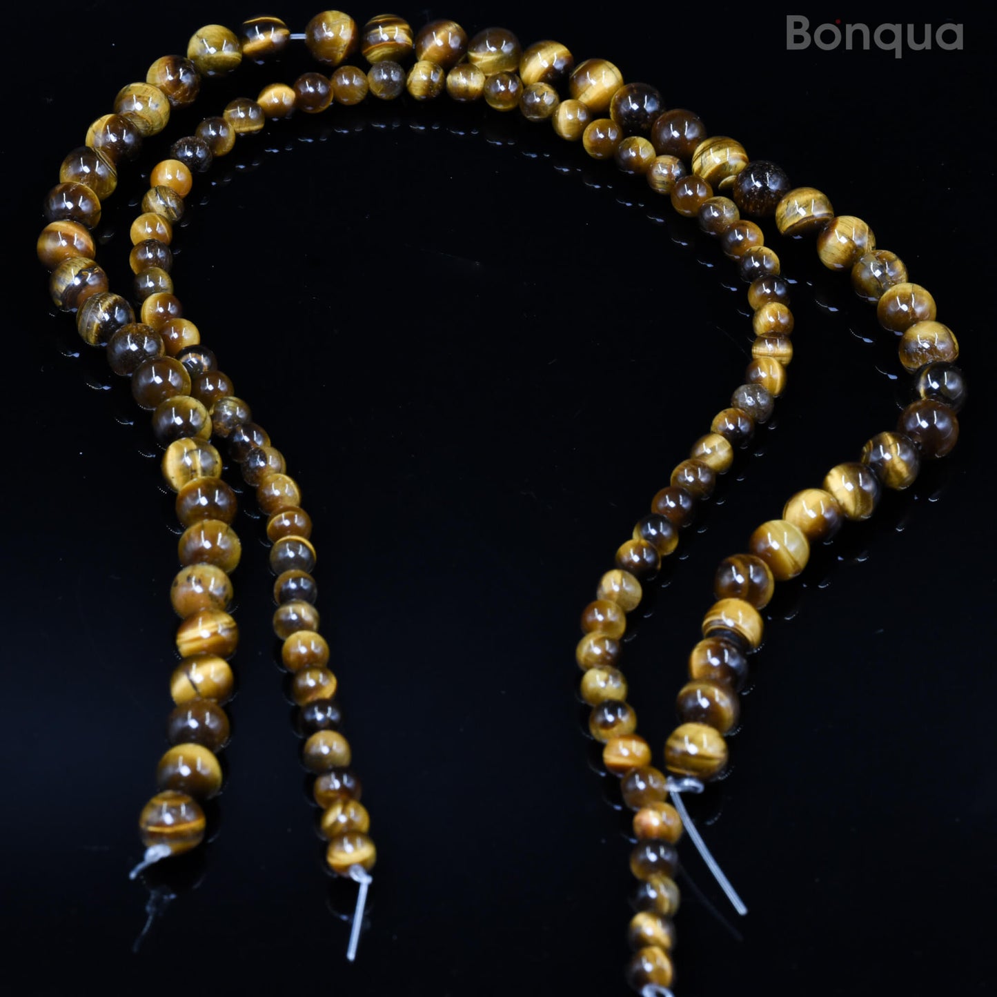 Perles Tigre eye AA- Ronde