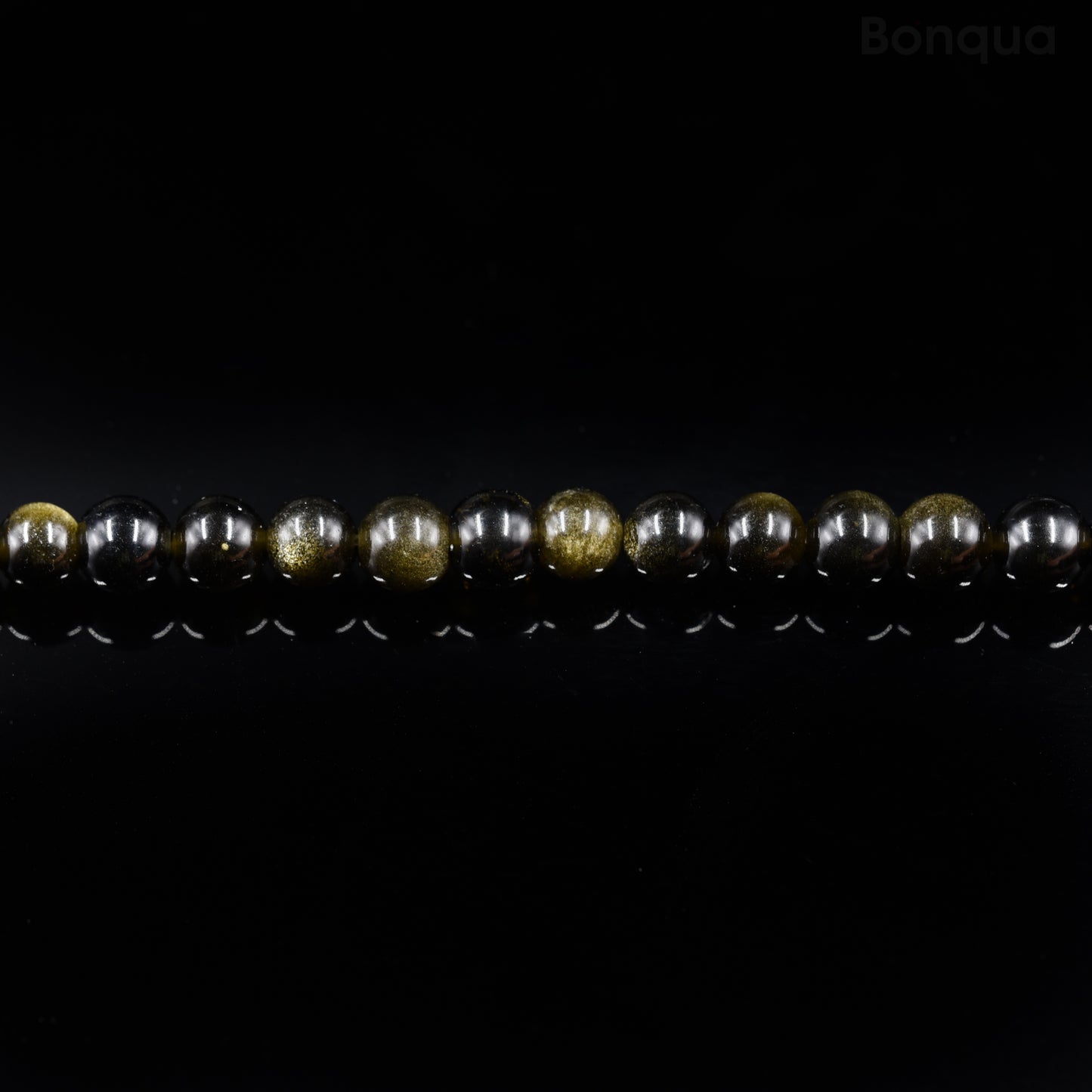 Perles Smoky quartz AA- Ronde