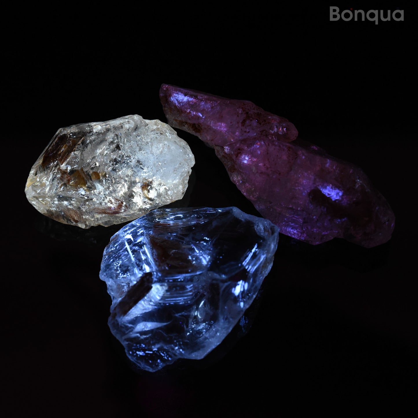 Quartz fluorescent Skeletal elestial en Sachet de 50g