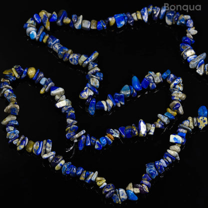 Fil de Chips Baroque en Lapis Lazuli