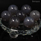7 pc 20 MM Agate Petite Sphere Avec Socle 7 Chakra