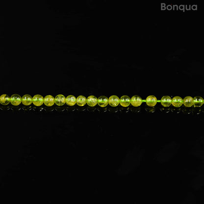 Perles Prehnite AA- Ronde