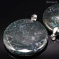 Pendentif Agate Mousse Ronde