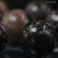 7 pc 20 MM Rhodonite Petite Sphere Avec Socle 7 Chakra