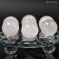 7 pc 20 MM  Cristal de Roche Petite Sphere Avec Socle 7 Chakra