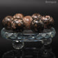 7 pc 20 MM Rhodonite Petite Sphere Avec Socle 7 Chakra