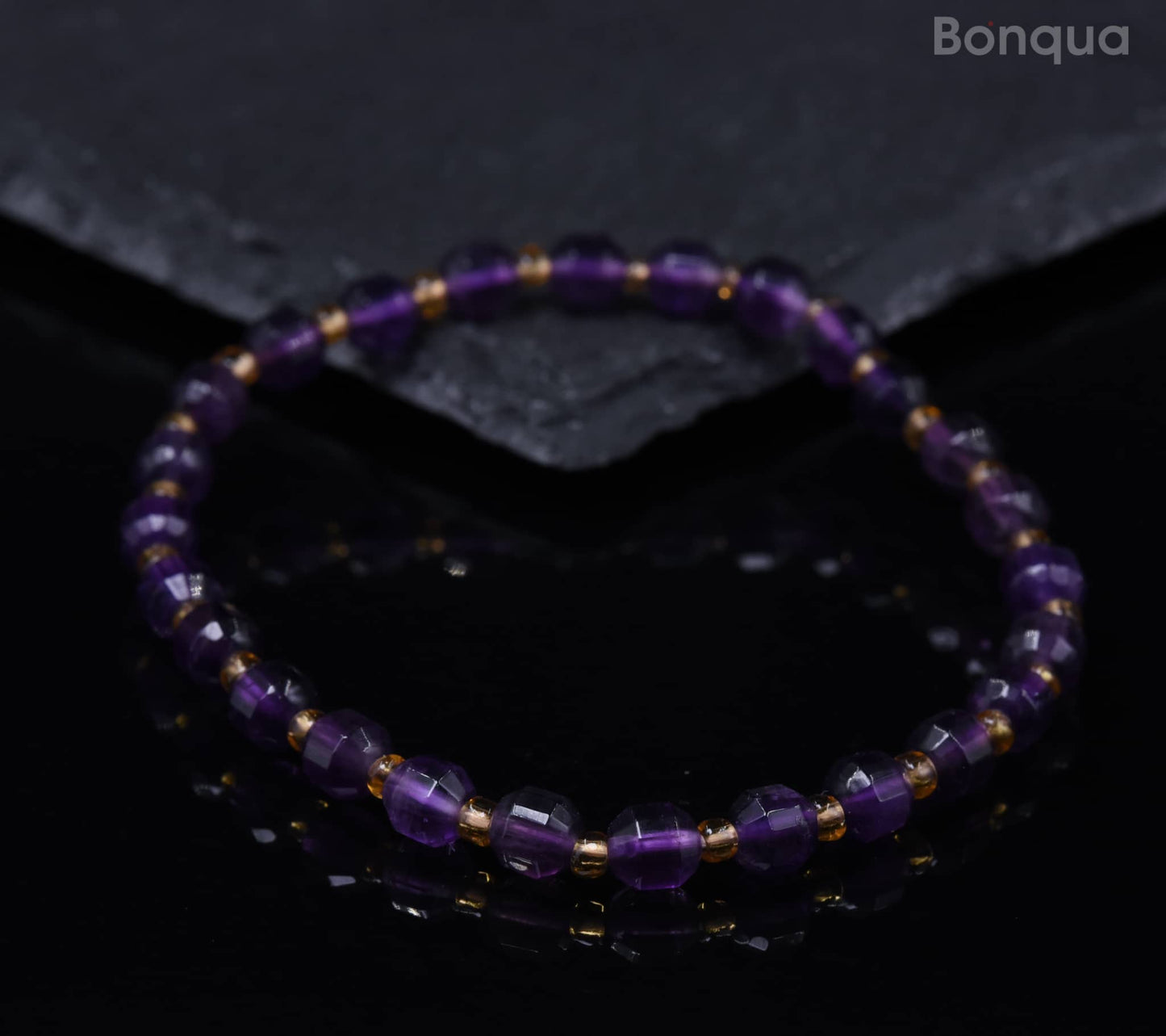 Bracelets Amethyste  Facette