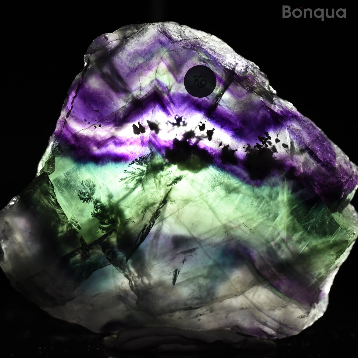 Tranche de Fluorite