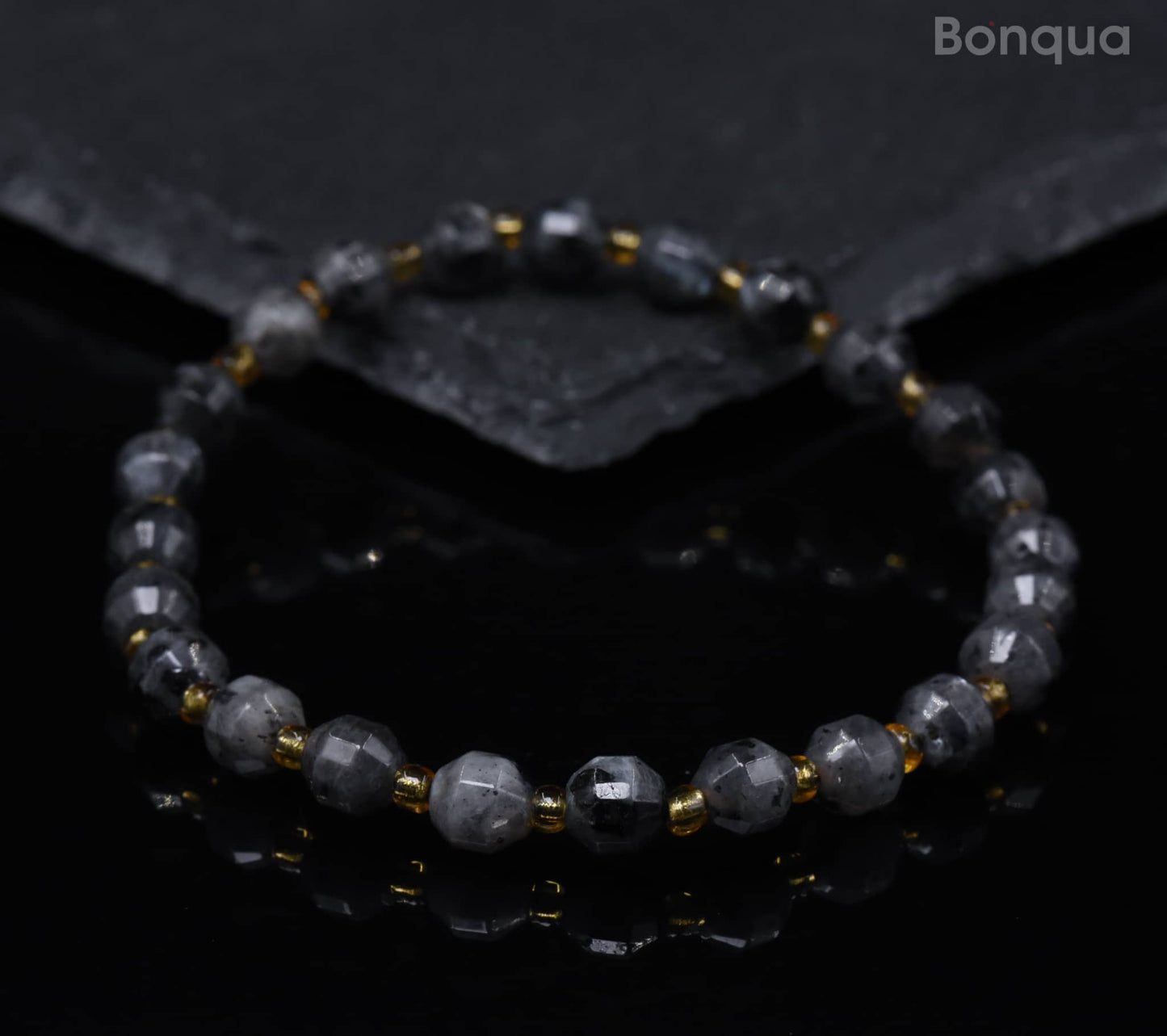 Bracelets  Larvikite Facette