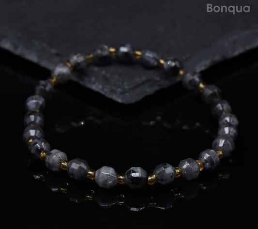Bracelets  Larvikite Facette