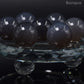7 pc 20 MM Agate Petite Sphere Avec Socle 7 Chakra