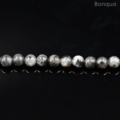Perles Larvikite AA- Ronde