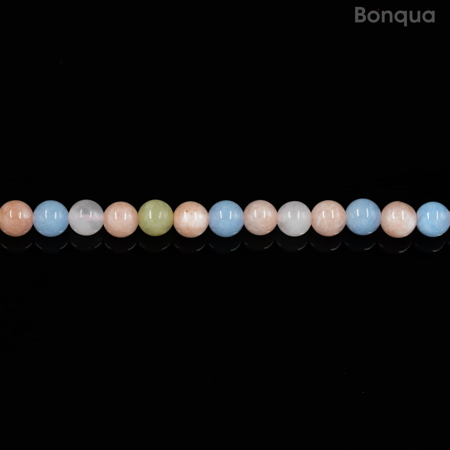 Perles Morganite AA- Ronde
