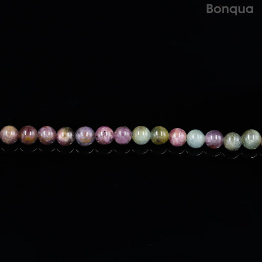 Perles Rubis AA- Ronde