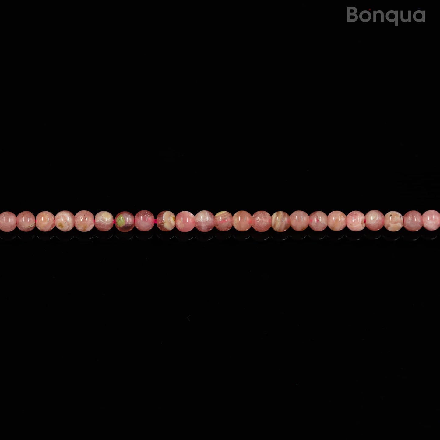 Perles Rhodochrosite AA- Ronde
