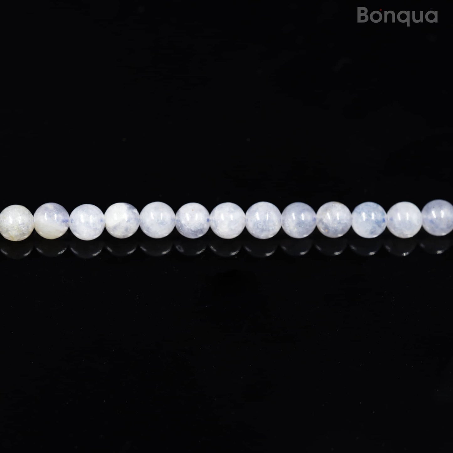 Perles Cordierite/lolite AA- Ronde