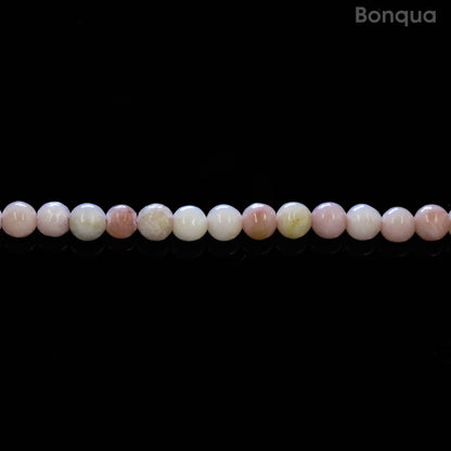 Perles Pink Opal AA- Ronde
