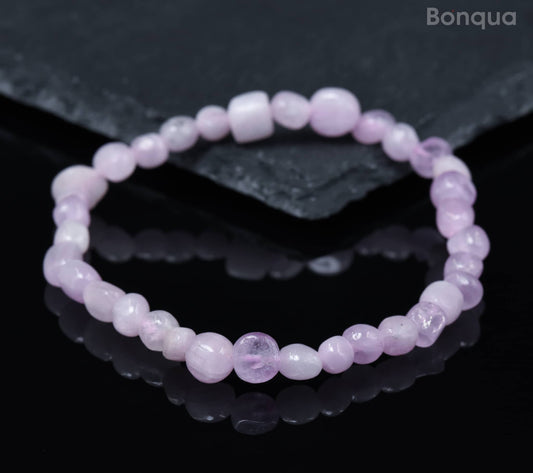 Bracelets Kunzite Chips Baroque