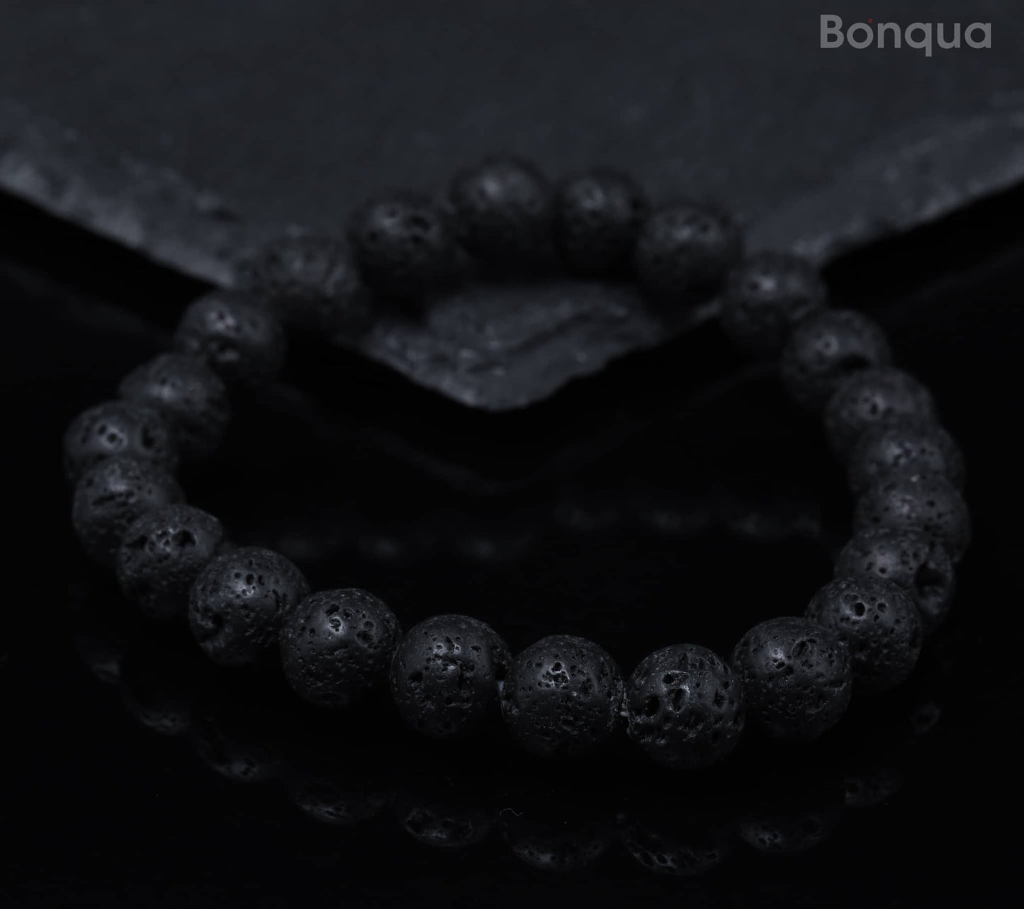 Bracelets Pierre de Lave -   Ronde
