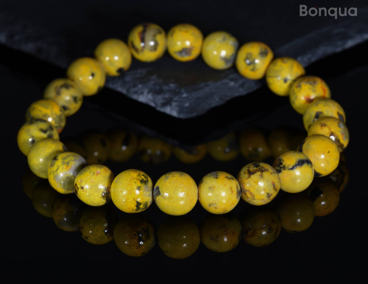 Bracelets Jaspe Bumble bee
