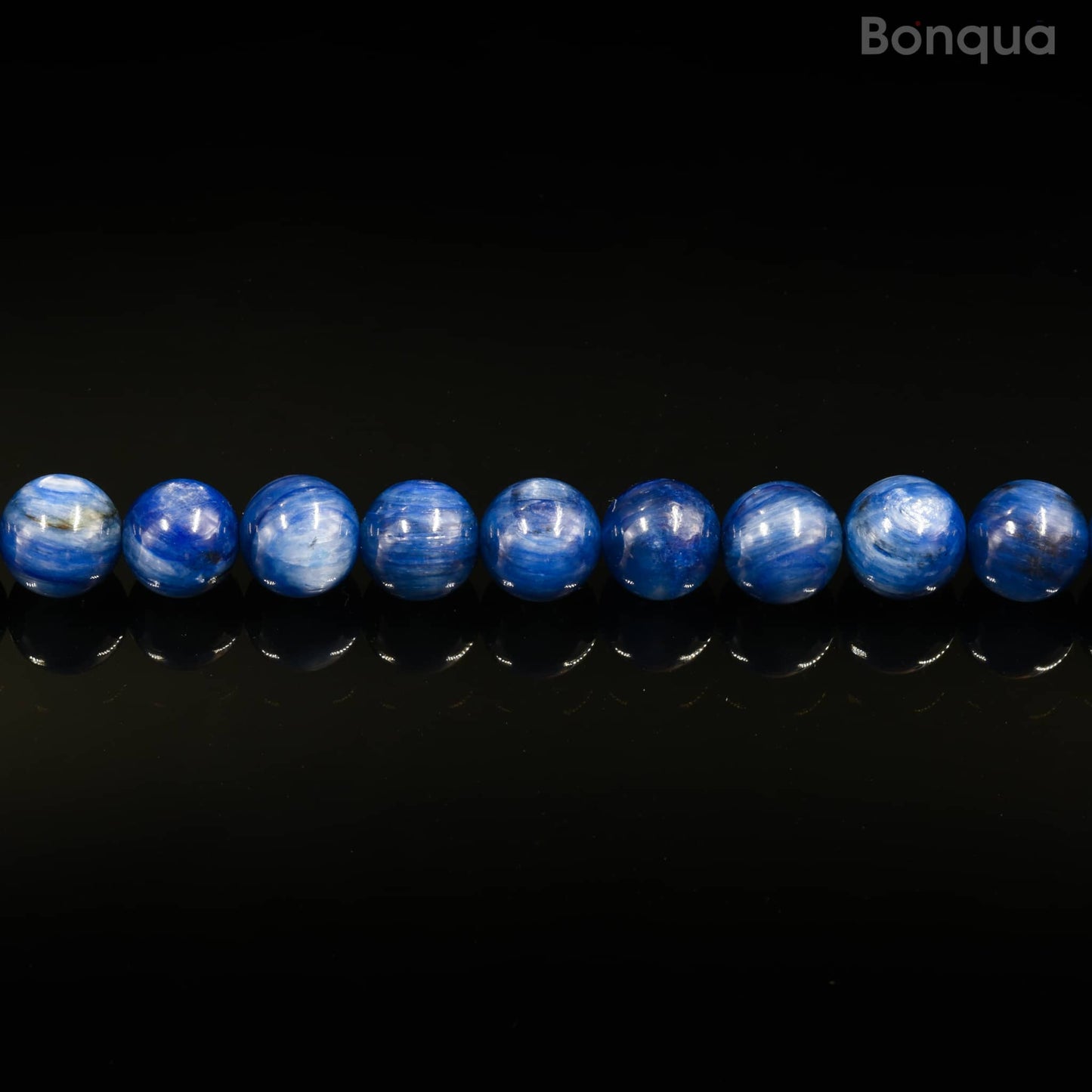 Perles Kyanite AAA- Ronde
