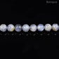 Perles Cordierite/lolite AA- Ronde