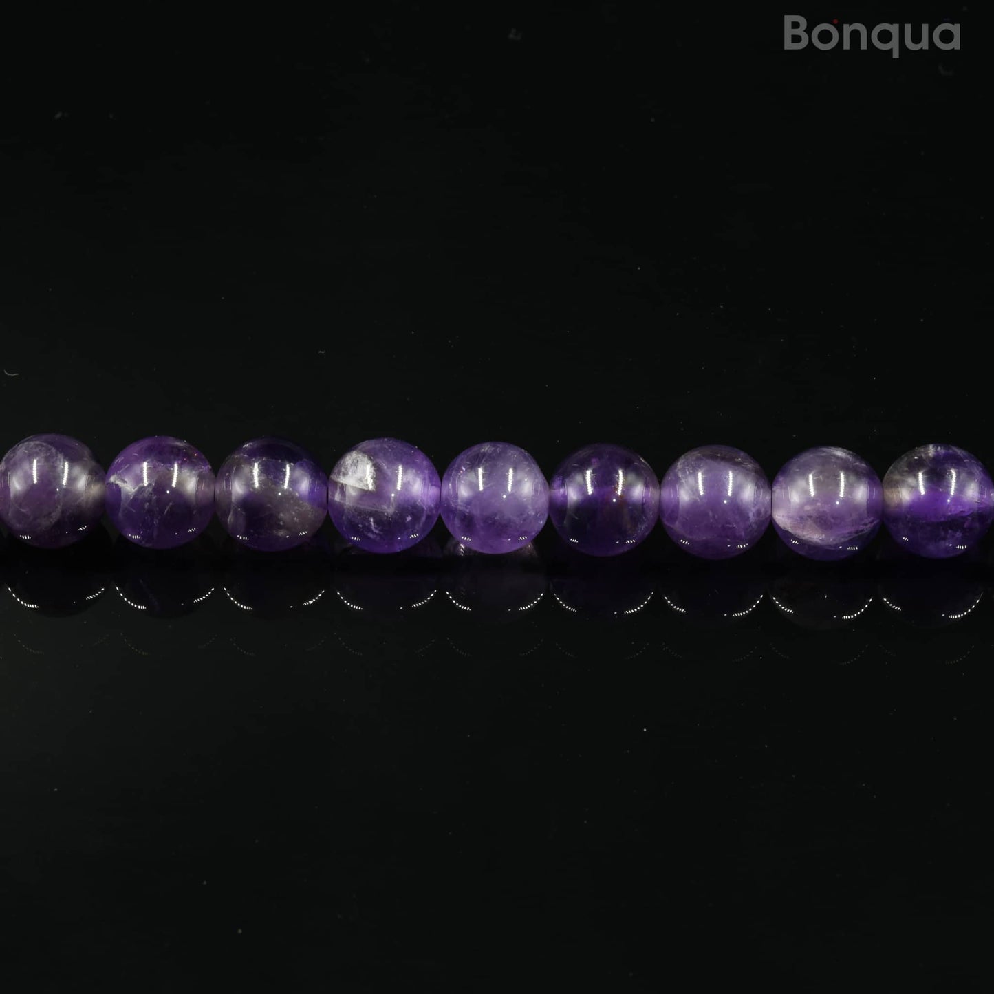 Perles Amethyste  AA- Ronde