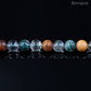 Perles Quartz fantôme AA- Ronde