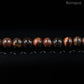 Perles Red tigre eye AA- Ronde
