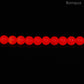 Perles Rubis chauffé AA- Ronde