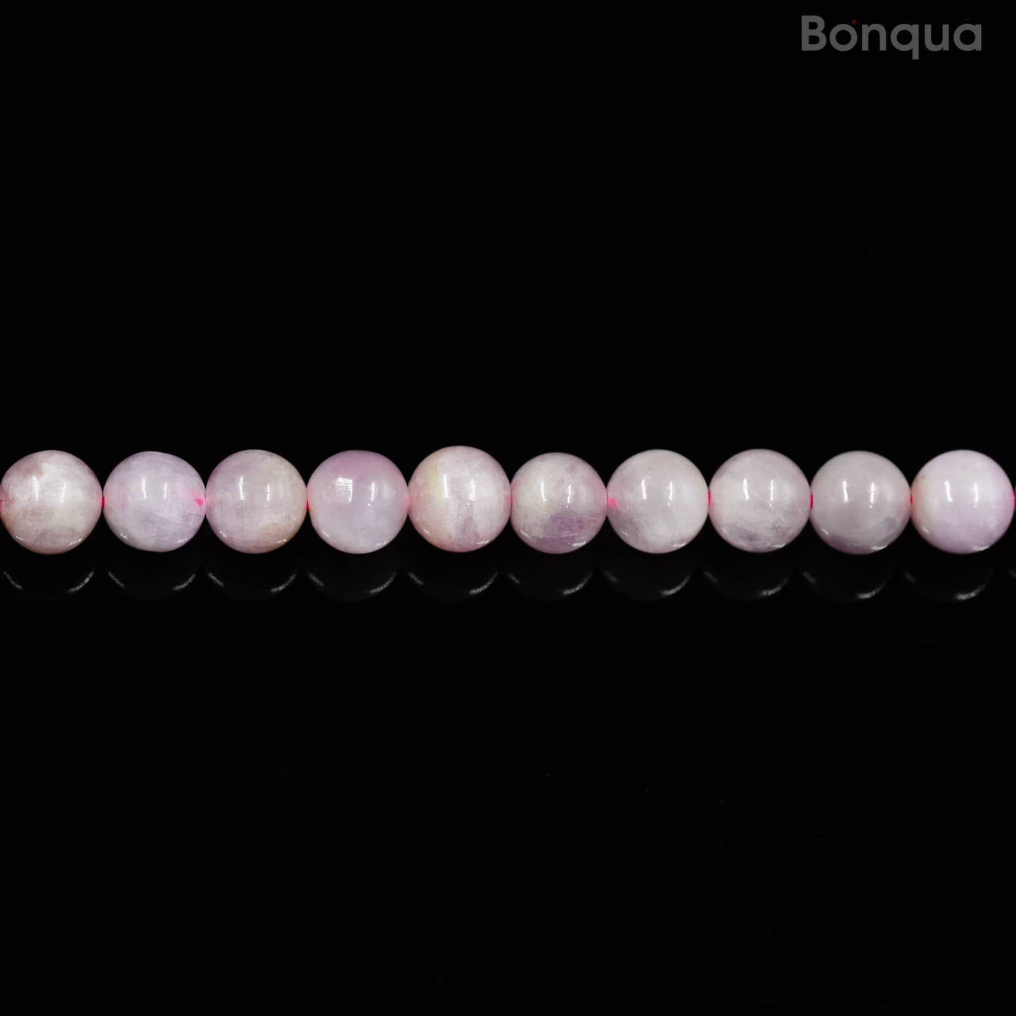 Perles Kunzite  AA-Ronde