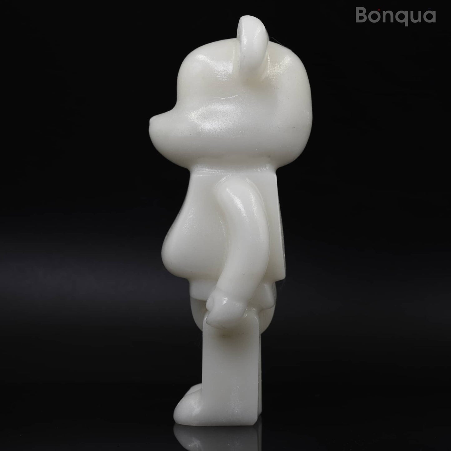 Bearbrick en jade Blanc