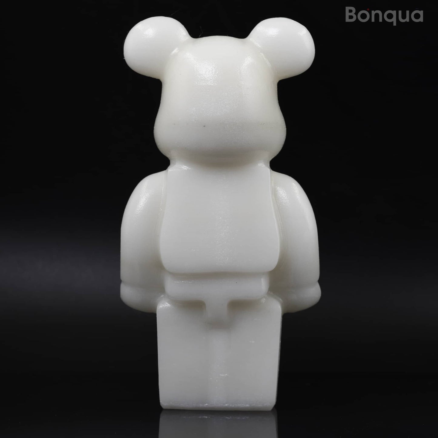 Bearbrick en jade Blanc