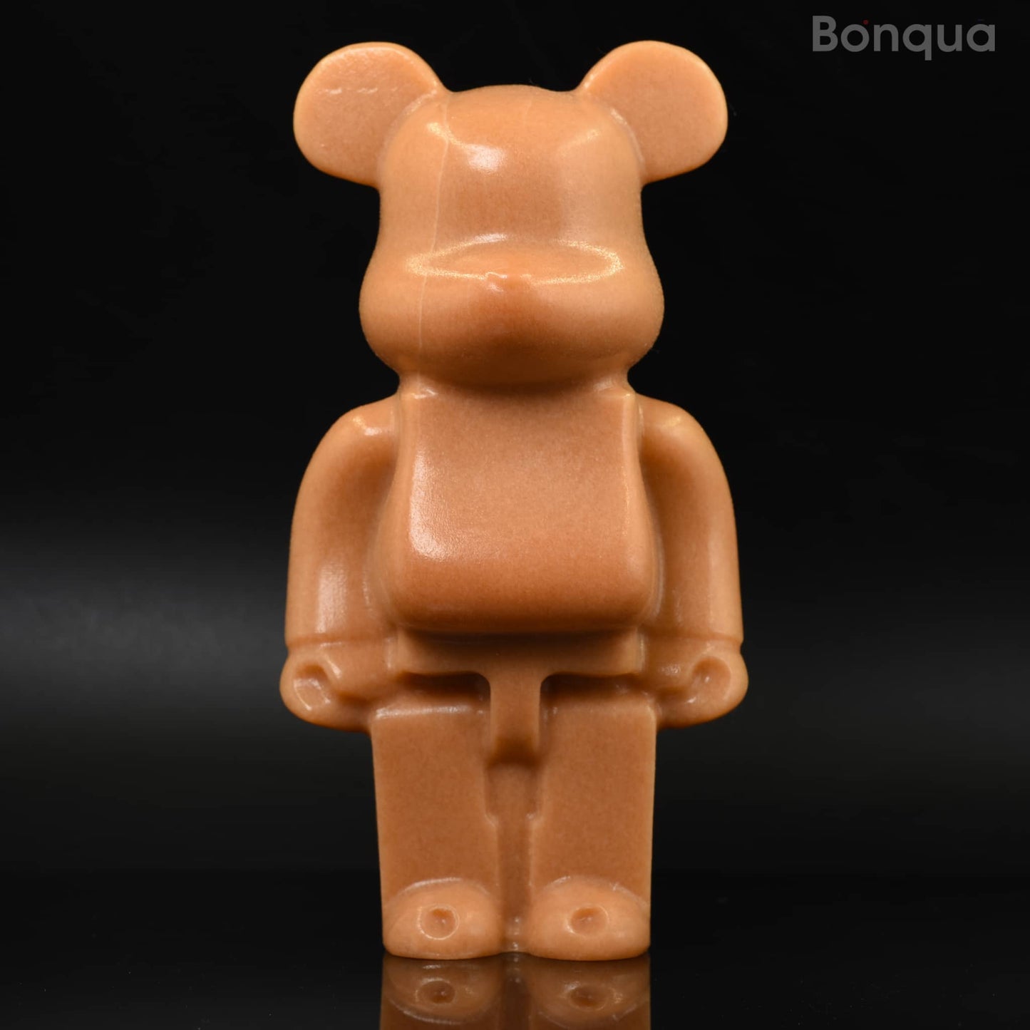 Bearbrick en Jade Caramel