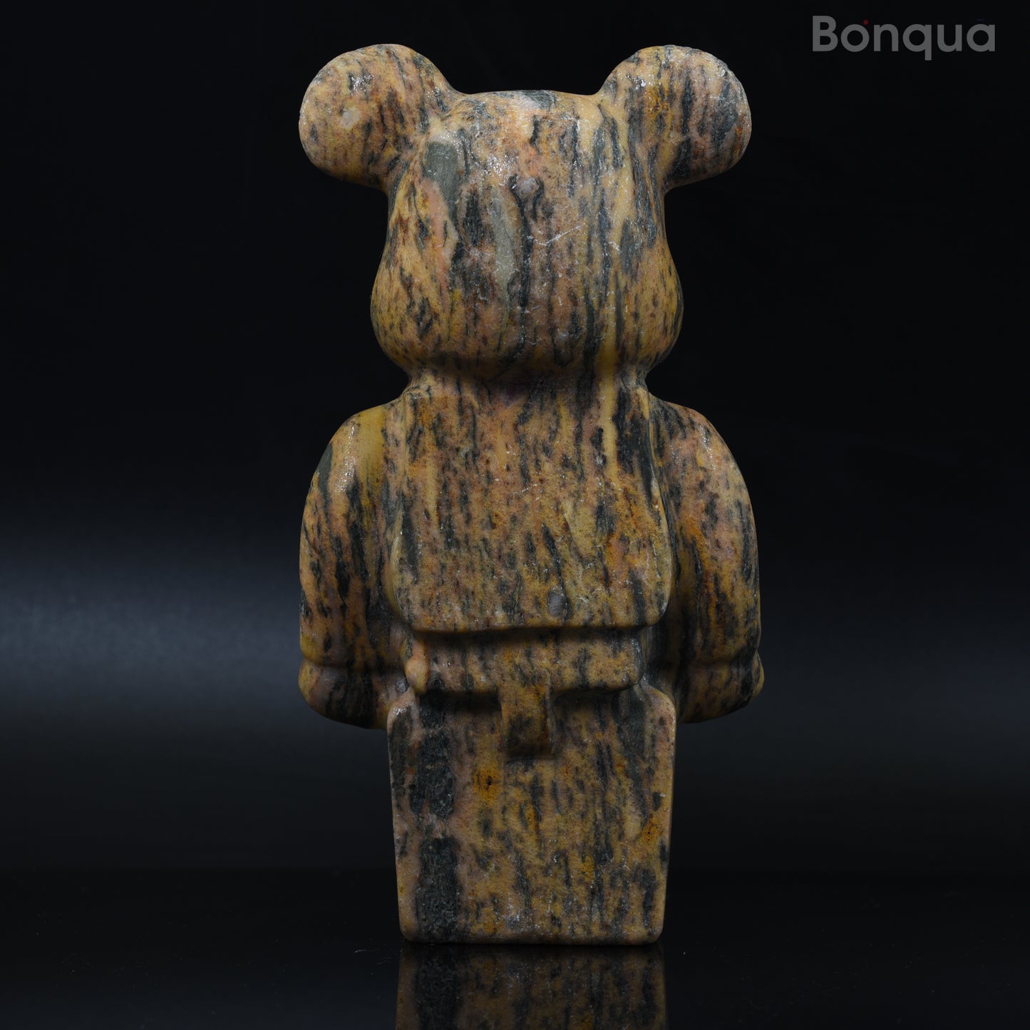 Bearbrick en Pierre de tigre