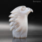 Sculpture Tête d'Aigle en Agate