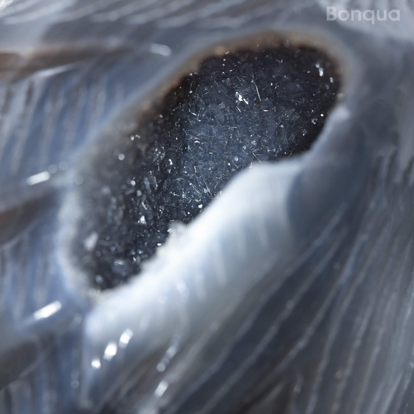 Sculpture Tête d'Aigle en Agate
