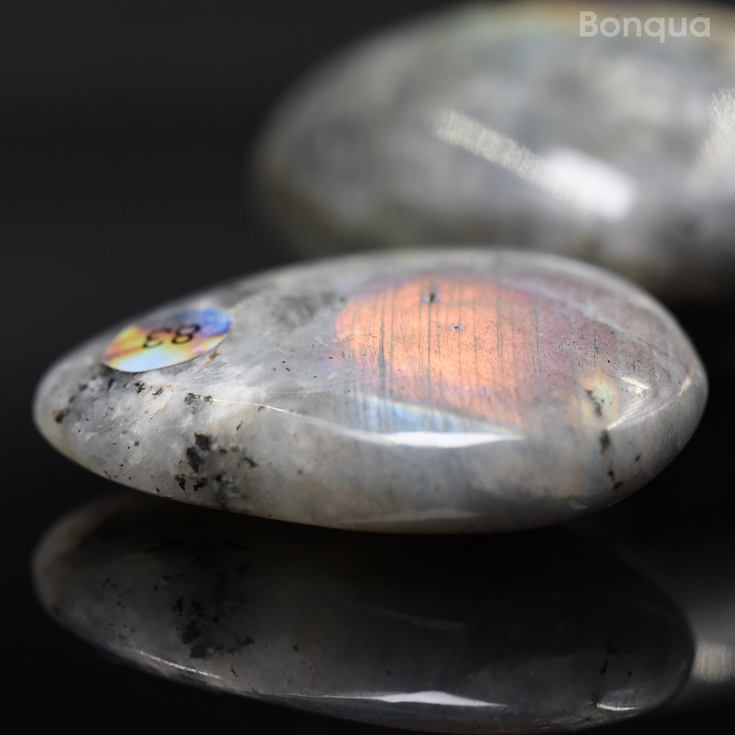 Coeur en Labradorite