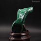 Malachite Forme Libre L, Qualité Supplémentaire, env. 2,04kg