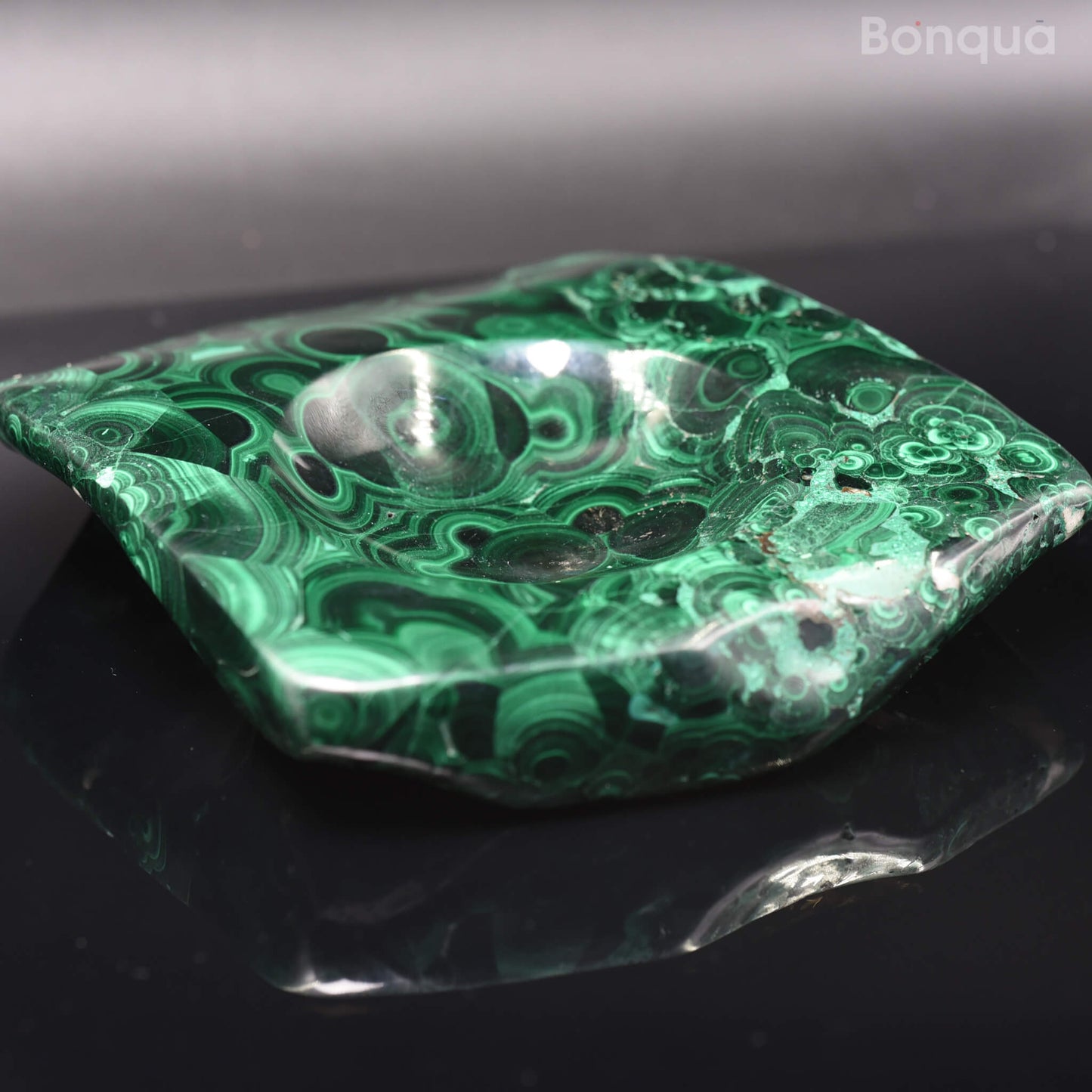 Cendrier en Malachite  1.74kg