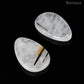 Pendentif Quartz Tourmaline en Forme de Goutte