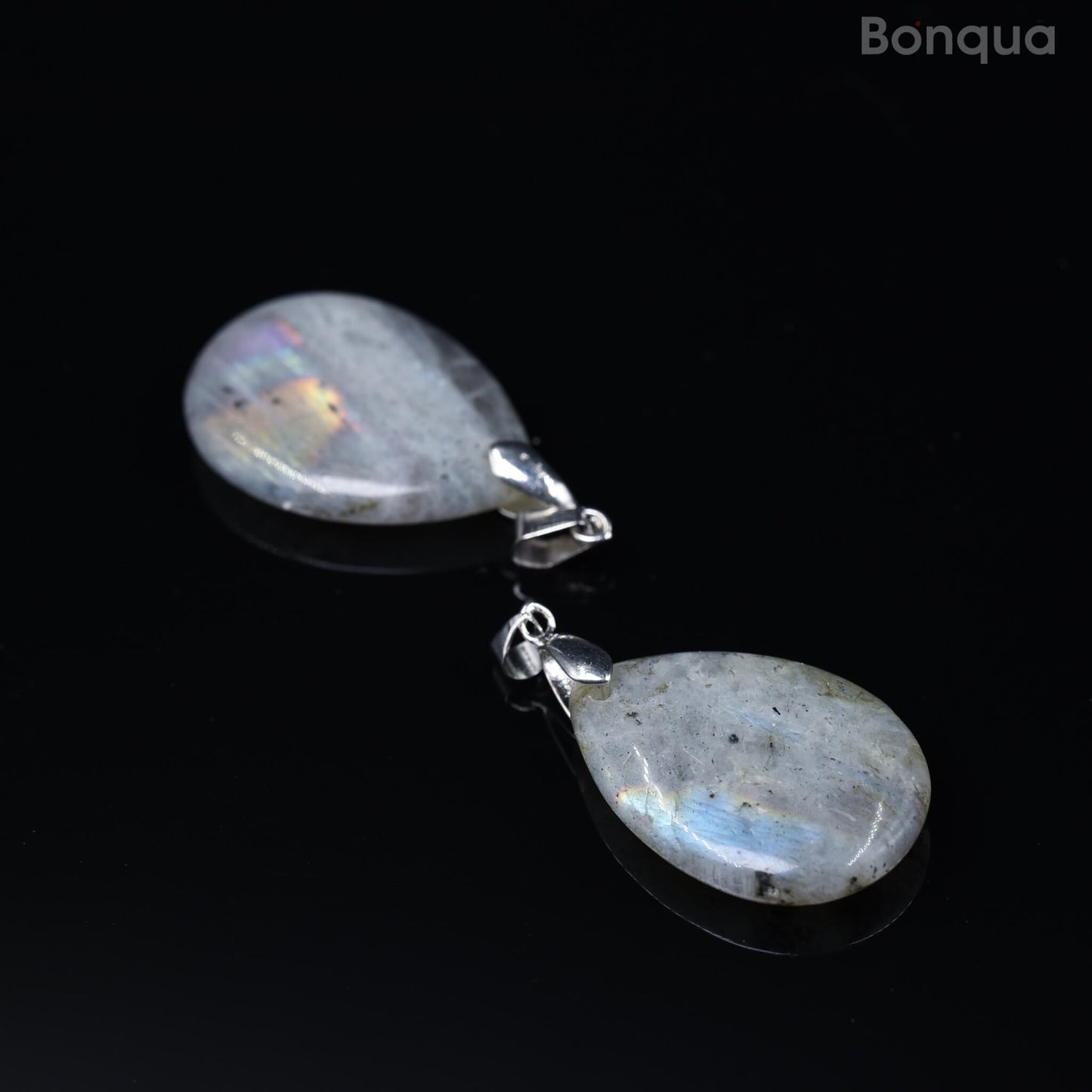 Pendentif Labradorite en Forme de Goutte