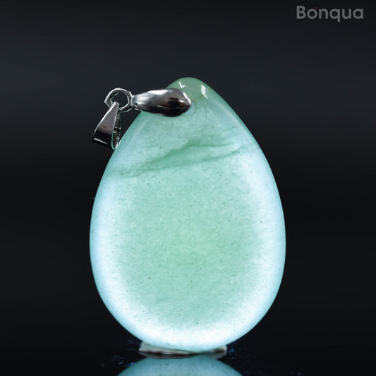 Pendentif Aventurine en Forme de Goutte