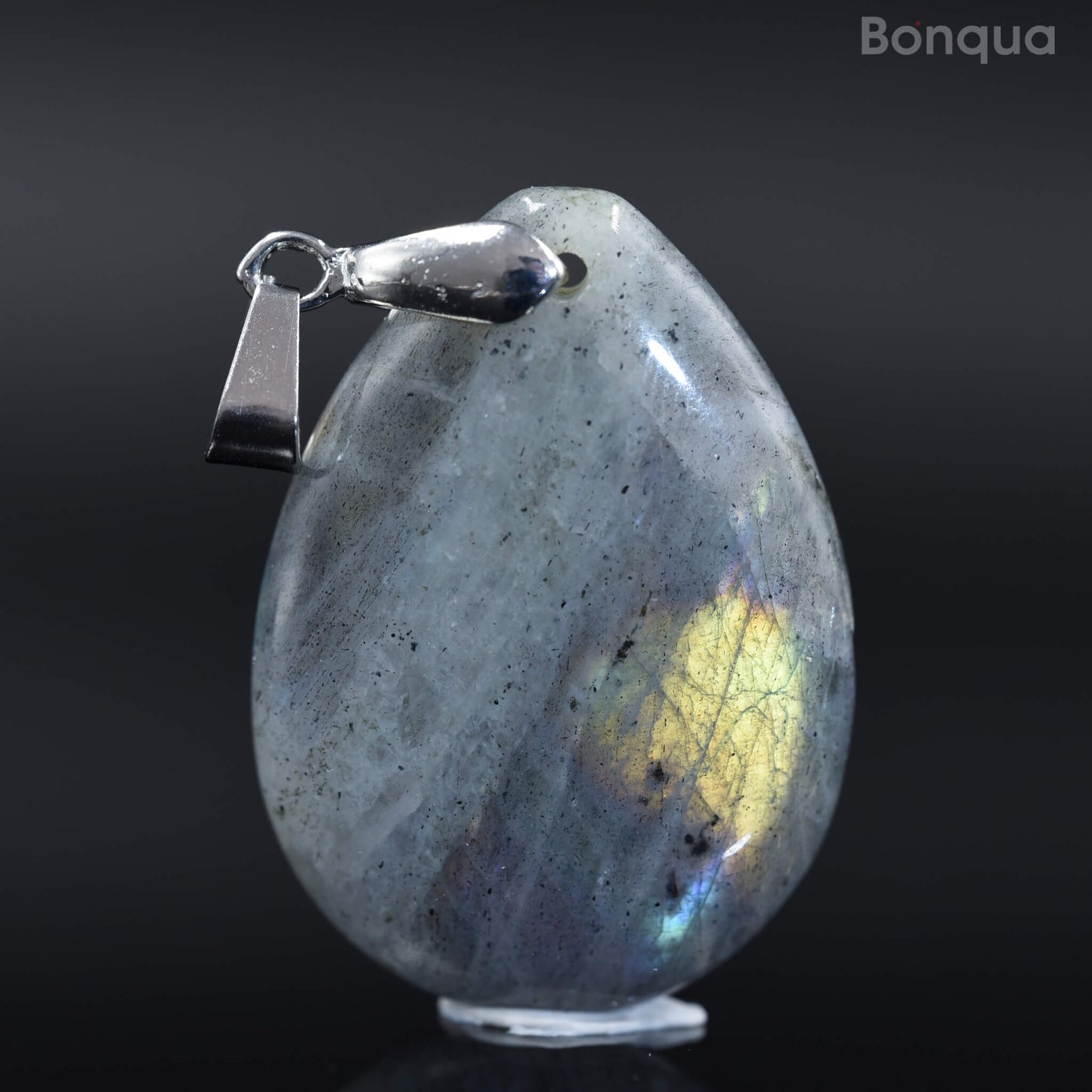 Pendentif Labradorite en Forme de Goutte