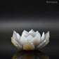 Sculpture Lotus en Agate Druse